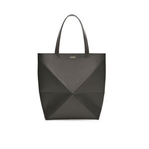 Loewe Men Puzzle Fold Tote Xl Bag In Polished Calfskin